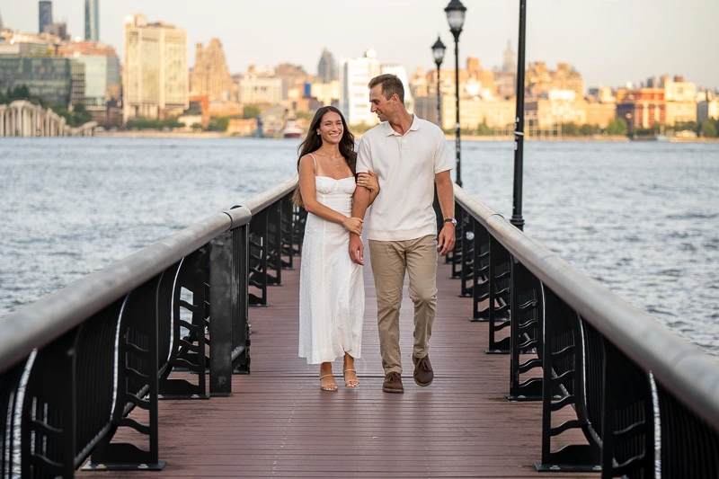 Some popular multi-use locations for your NJ engagement session: Hoboken, NJ