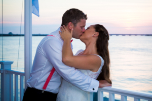 NJ wedding photographer - Rebecca and Justin's Wedding at the Ocean City Yacht Club