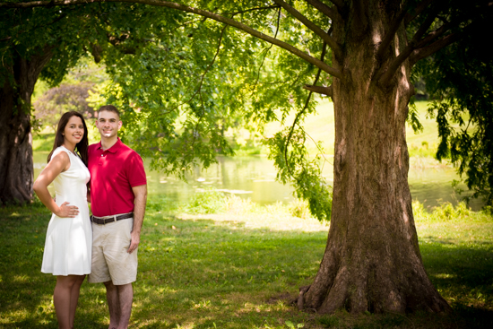 NJ Engagement Session - Elisabet and Vincent