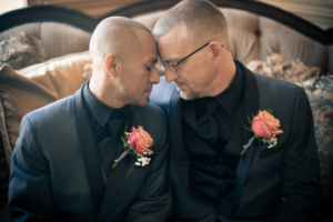 NJ Wedding photographer captured Angel and Chris' Wedding at Brigalias