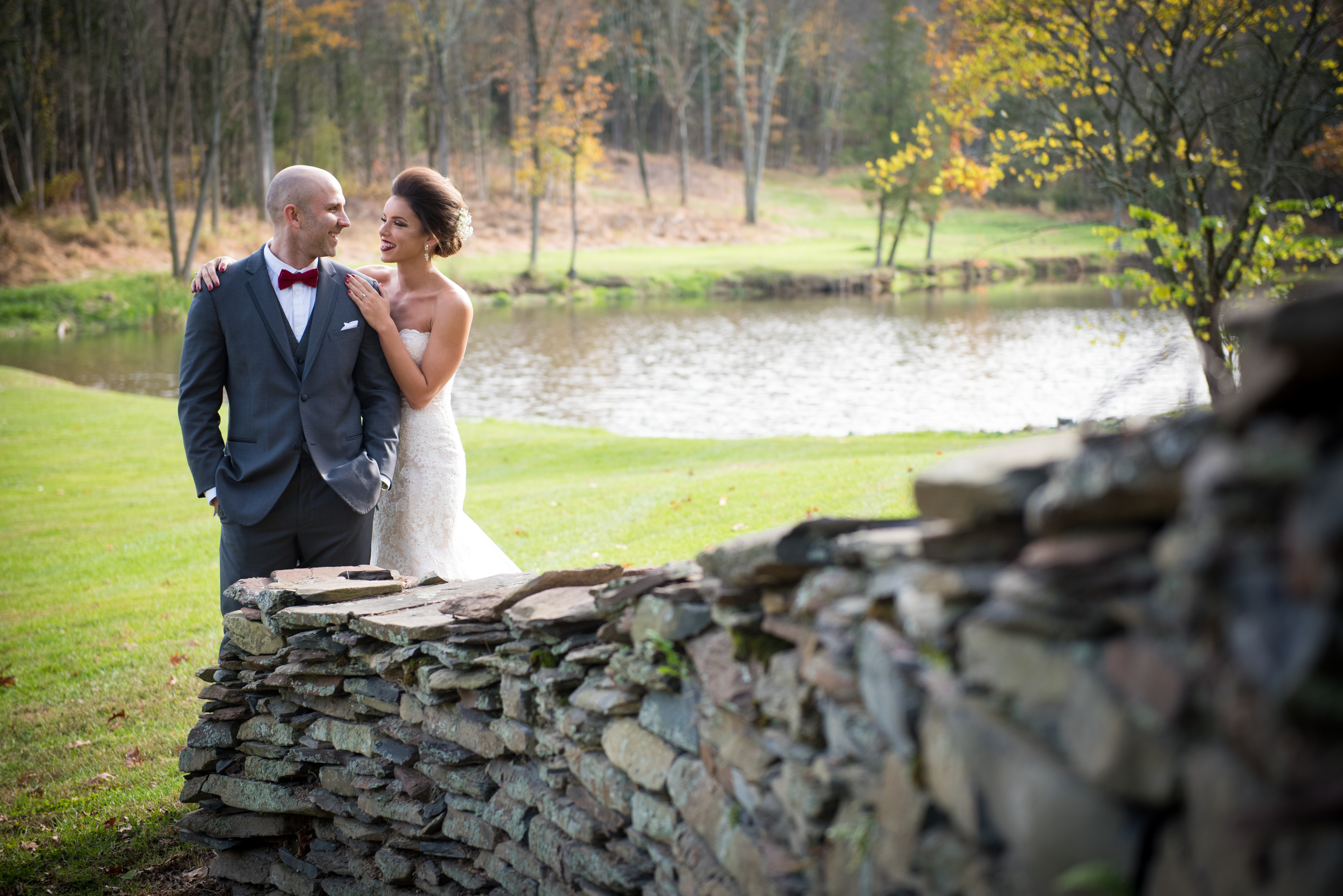 New Jersey Wedding Photographer - Kathleen and Justin's Wedding at Harmony Hollow Run