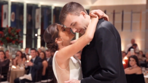 Allison and Peter's Wedding Videography at the National Constitution Center