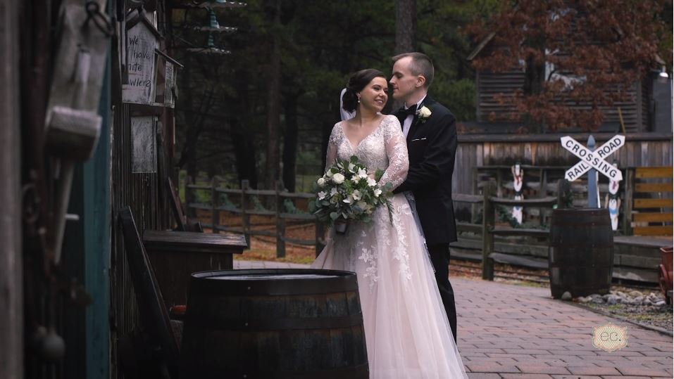 Stephanie and Brian's Wedding Videography at Smithville Inn