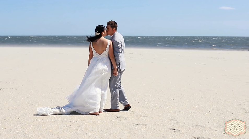 NJ beach wedding videographers