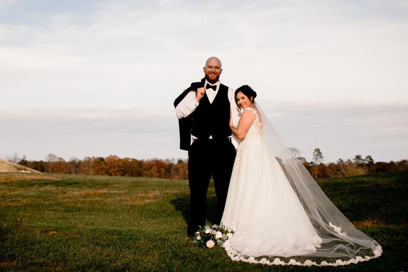 scotland run golf club wedding photos