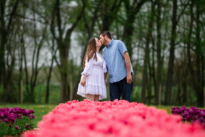 Colorful NJ Engagement Session