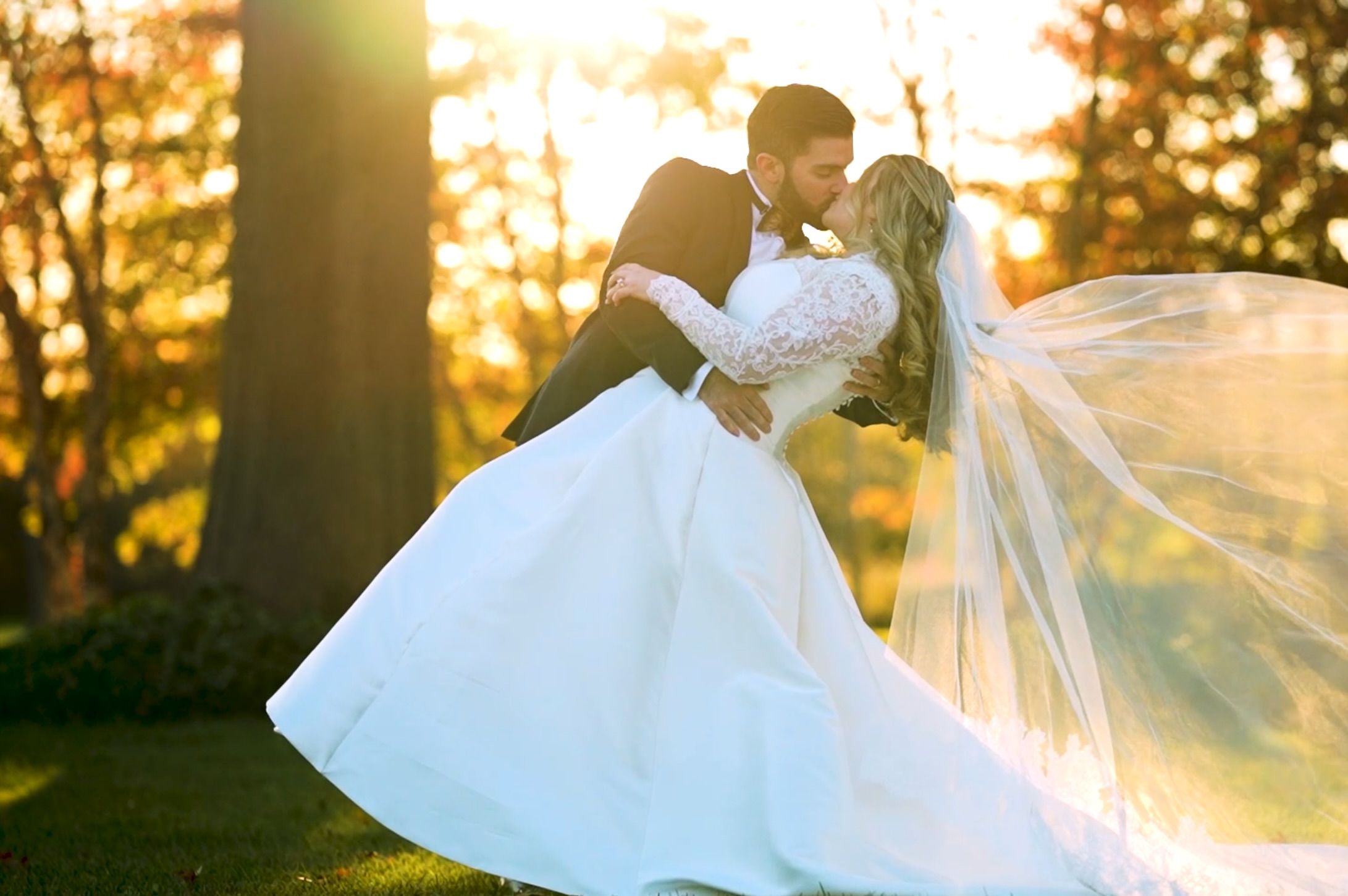 Matthew and Emily's Wedding Videography at Ryland Inn
