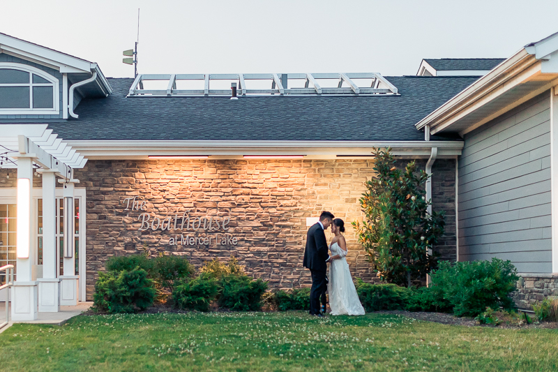 Amy and Michael's Wedding Photography at The Boathouse at Mercer Lake