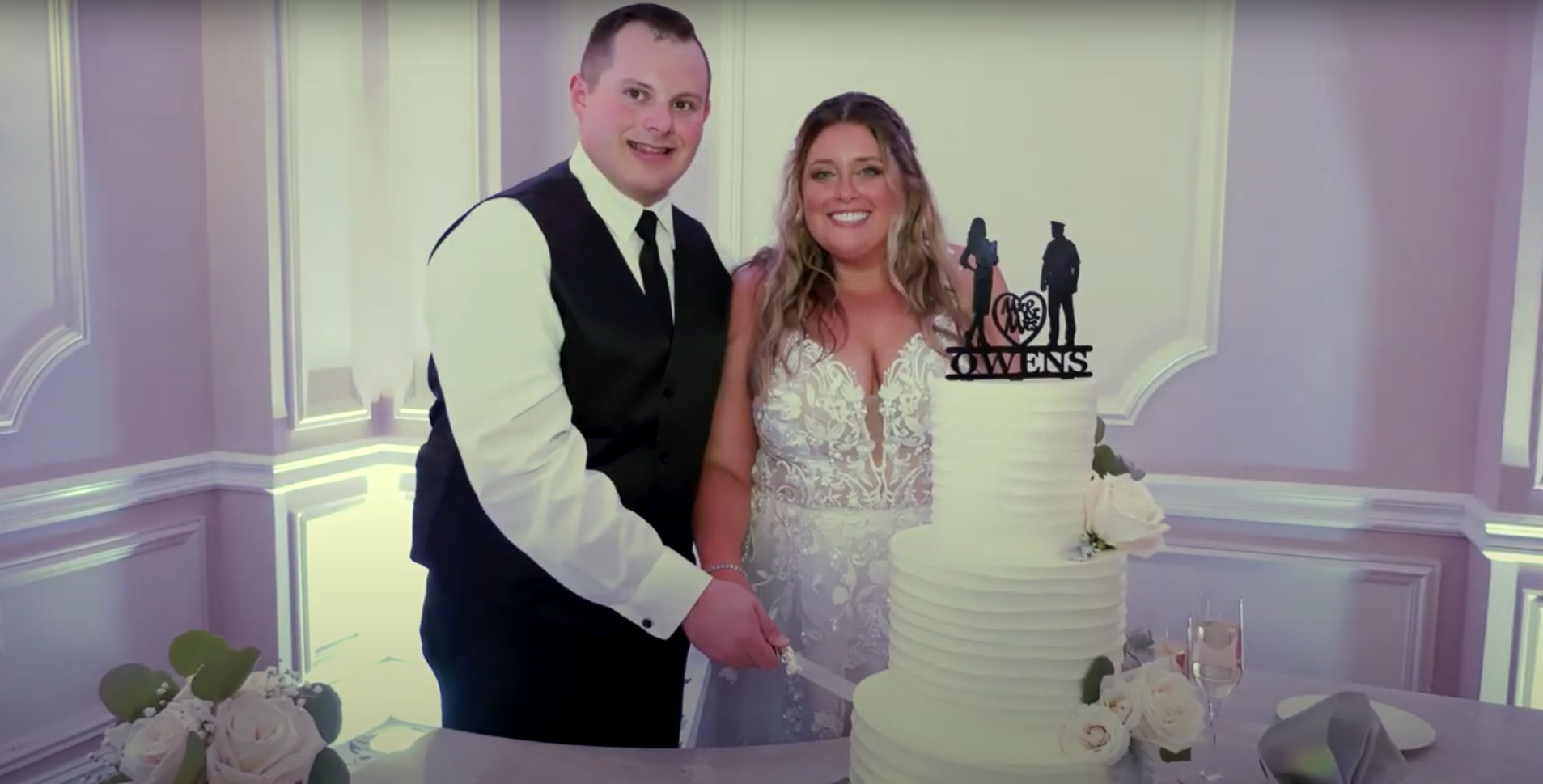 Christie and James's Wedding Videography at The Mansion on Main Street
