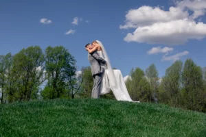 Lauren and Evan's Wedding Photography at Penn Oaks Golf Club