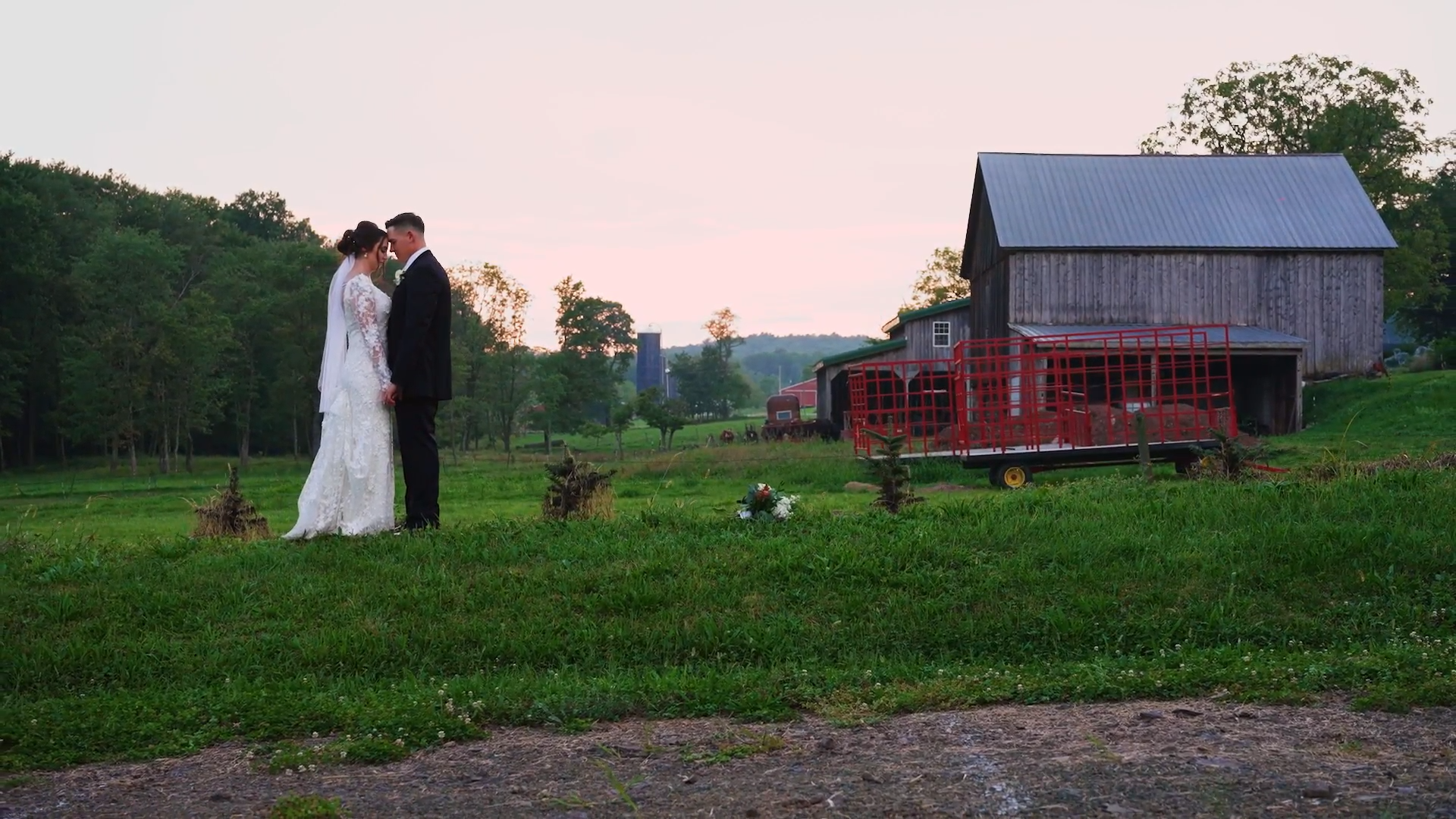 Kayla and Ronnie's Wedding Videography at The Barn at Gravers Tree Farm