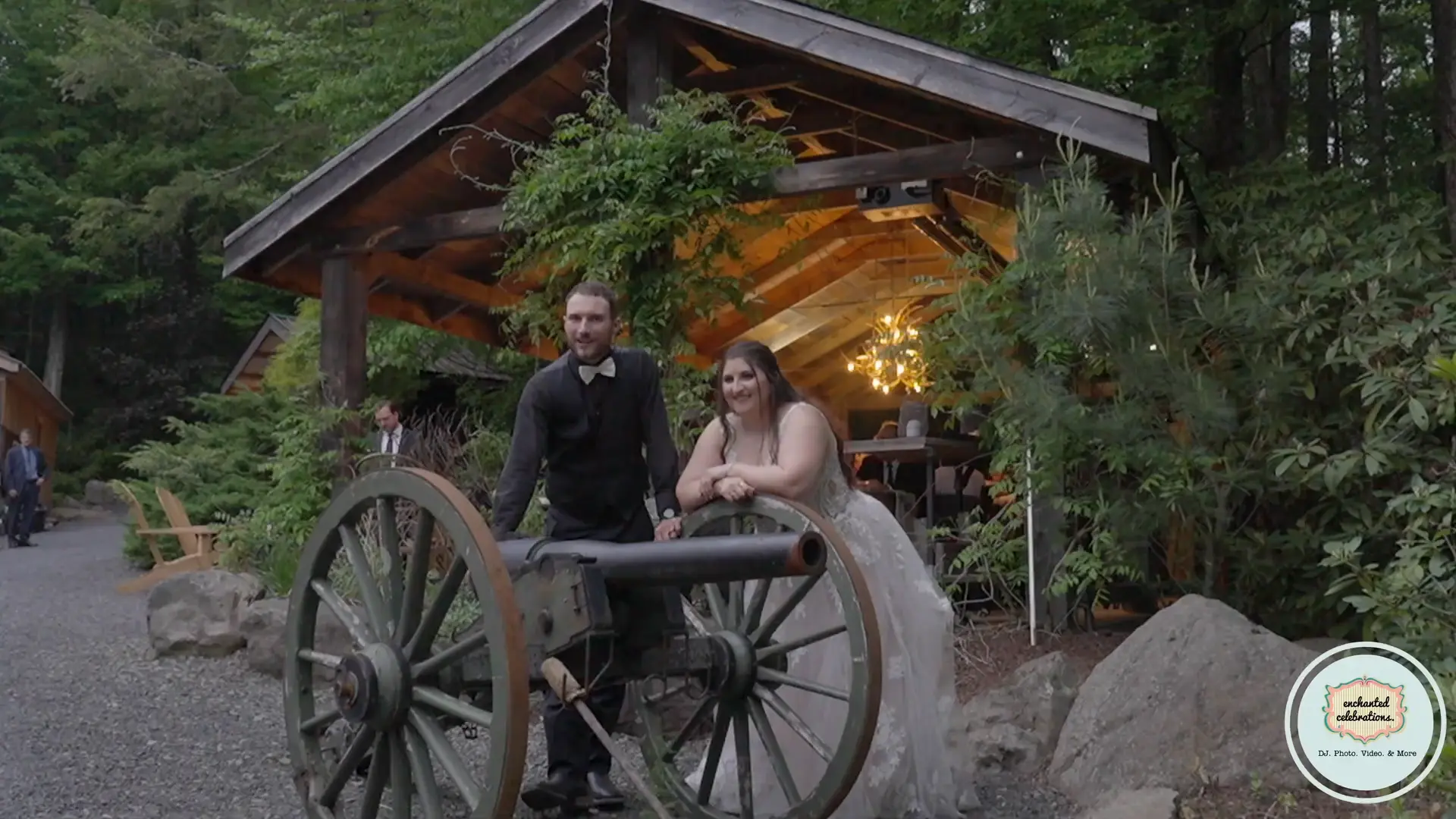 Stacey and Nathan's Wedding Videography at Tall Timber Barn