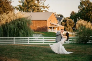 Bridgette and Harry's Wedding Photography at The Barn at Silverstone