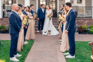 Lindsay and Thomas's Wedding Photography at MudHen Brewery