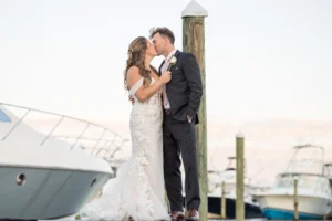 Kristin and Nathaniel's Wedding Photography at Crystal Point Yacht Club
