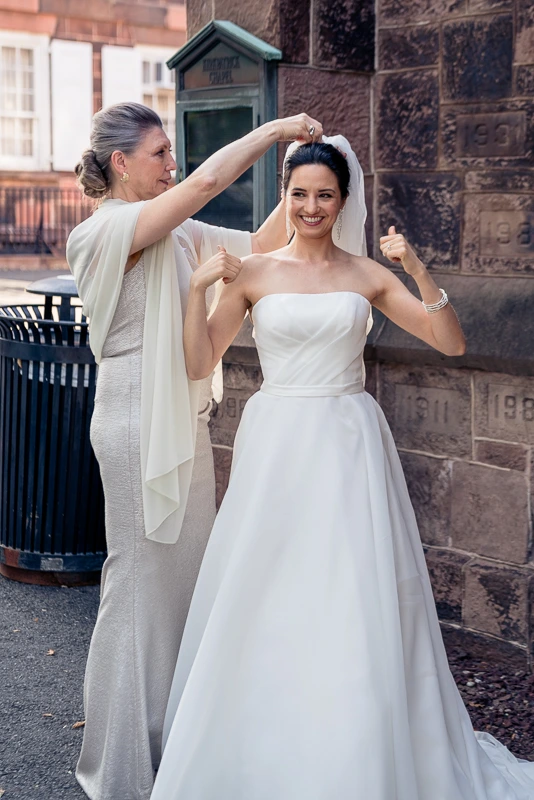 Bride at The Westwood wedding photos