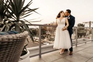 Yelyzaveta and Jonathan's Wedding Photography at Beach Haus