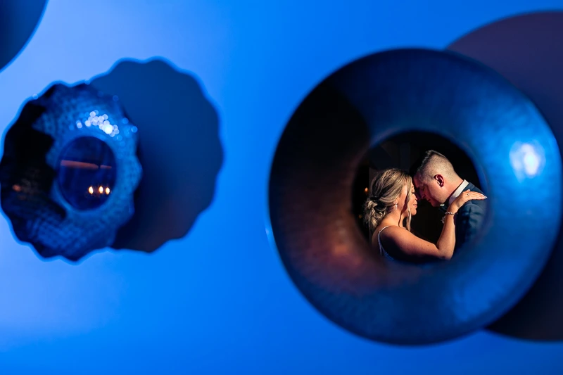 A Creative Reflection Rock Island Lake Club wedding photos