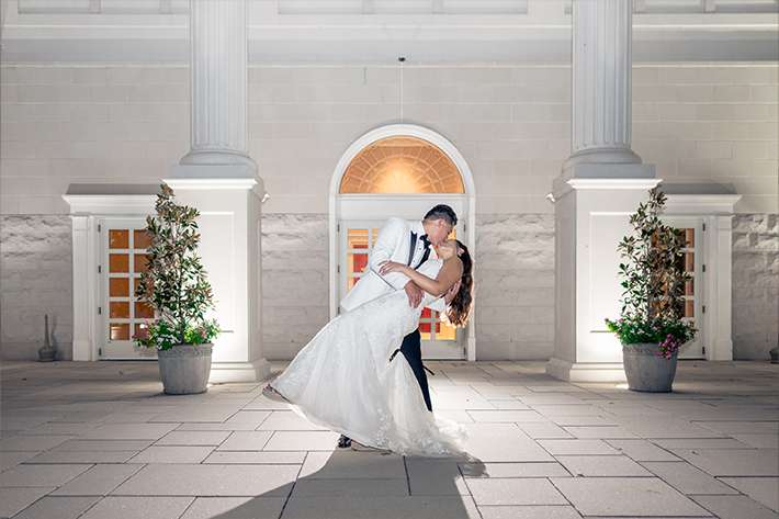 Newlyweds at The Palace at Somerset Park Wedding Photos and Videos