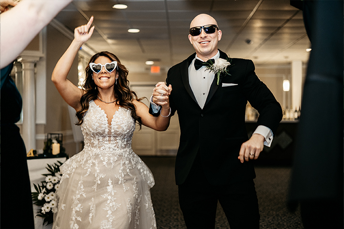 Grand entrance at The Shore Club Wedding Photos and Videos