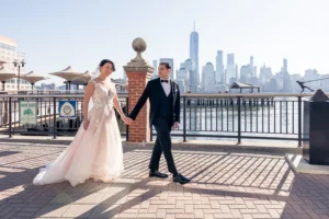 Bou Young and Keith's Wedding Photography at The View - Jersey City