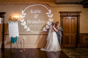 Katie and Brandon's Wedding Photography at Brigalias