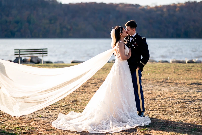 Leslie and Jason's Wedding Photography at Harvest on Hudson