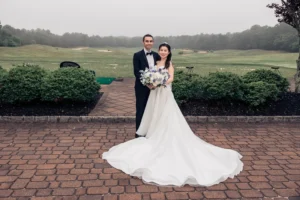 Hannah and Phillip at LBI National Golf & Resort in Little Egg Harbor, NJ
