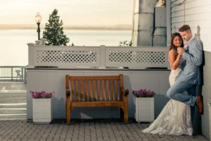 Rachel and Andrew's Wedding Photography at Amarantes Sea Cliff in New Haven, CT