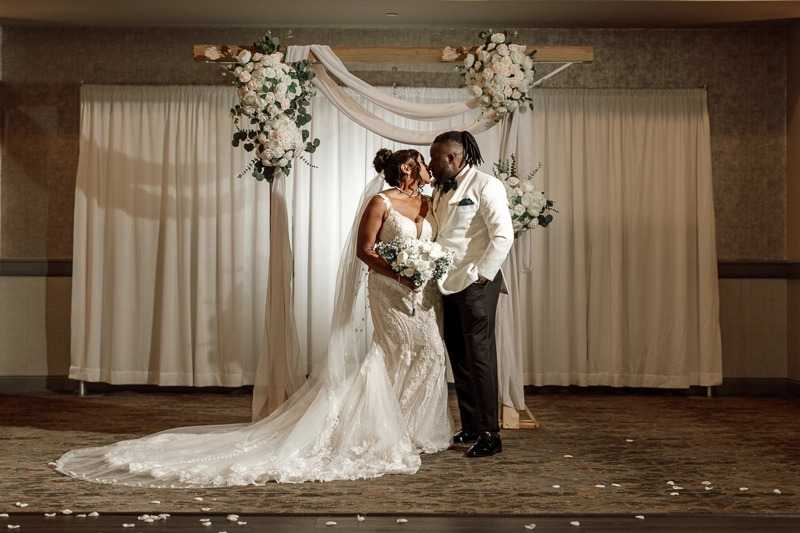 Trudy Ann and Jean Pierre's Wedding Photography at Coral Ballroom at the Days Hotel in Toms River, NJ