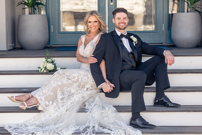 about brant beach yacht club wedding photos