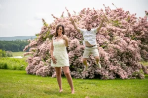 MaryRose and Zachary's Engagement Session with our NJ Engagement Photographers