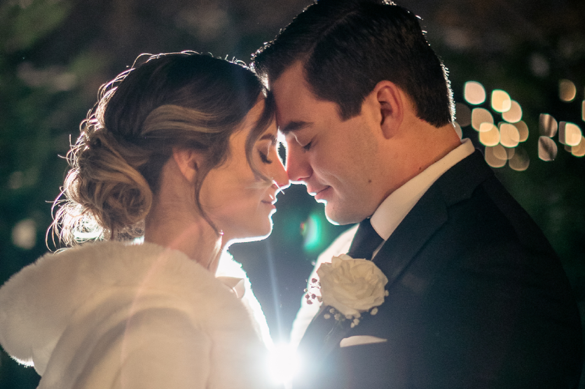 winter wedding photography nj