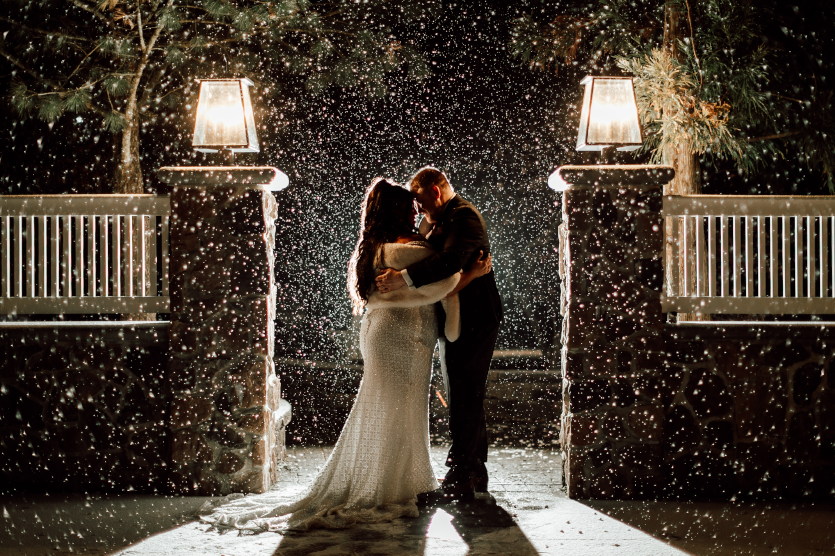 winter wedding photography nj