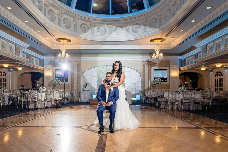 Samantha and Dhanraj's Wedding Photography at Jericho Terrace in Mineola, NY