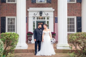 Taylor-Rae and David's Wedding Photography at Sunnybrae Mansion in Milford, DE
