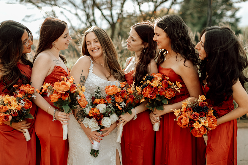 Fall wedding photos and videos