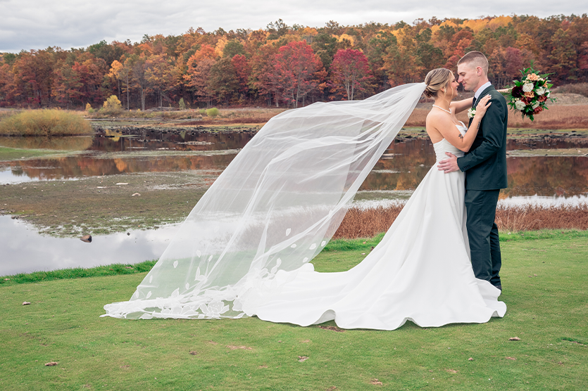Fall wedding photos and videos