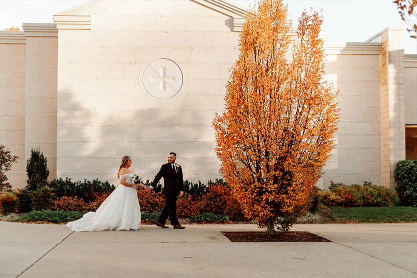 Fall wedding photos and videos