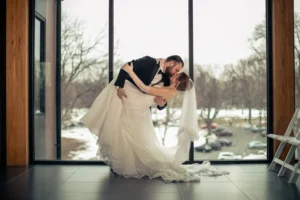 Kjeirstin and Zach's Wedding Photography at The View at Lincoln Park in Jersey City, NJ