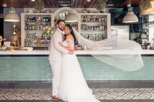 Gabby and Matthew's Wedding Photography at Attico Rooftop in Philadelphia, PA