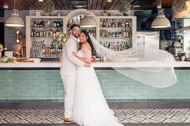 Gabby and Matthew's Wedding Photography at Attico Rooftop in Philadelphia, PA