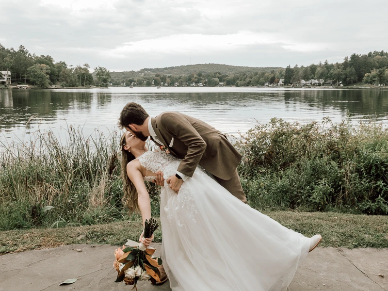 Madison and Jarred's Wedding Photography at The Old Carter Barn in Tunkhannock, PA