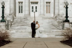 Keisha and Tyson's Wedding Photography at Somerset County Courthouse in Somerville, NJ