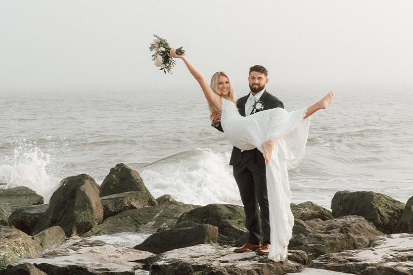 Nautical wedding photos NJ
