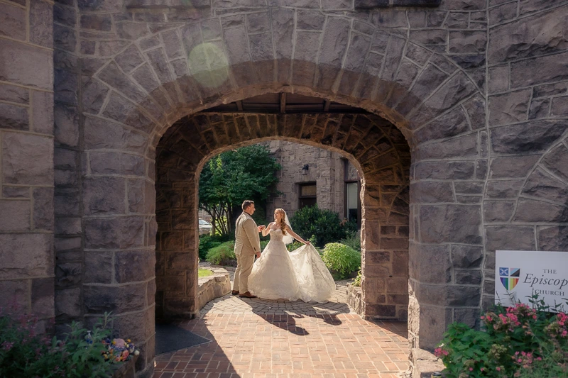Corey and Carlin's Wedding Photography at Camden County Boathouse in Pennsauken Township, NJ