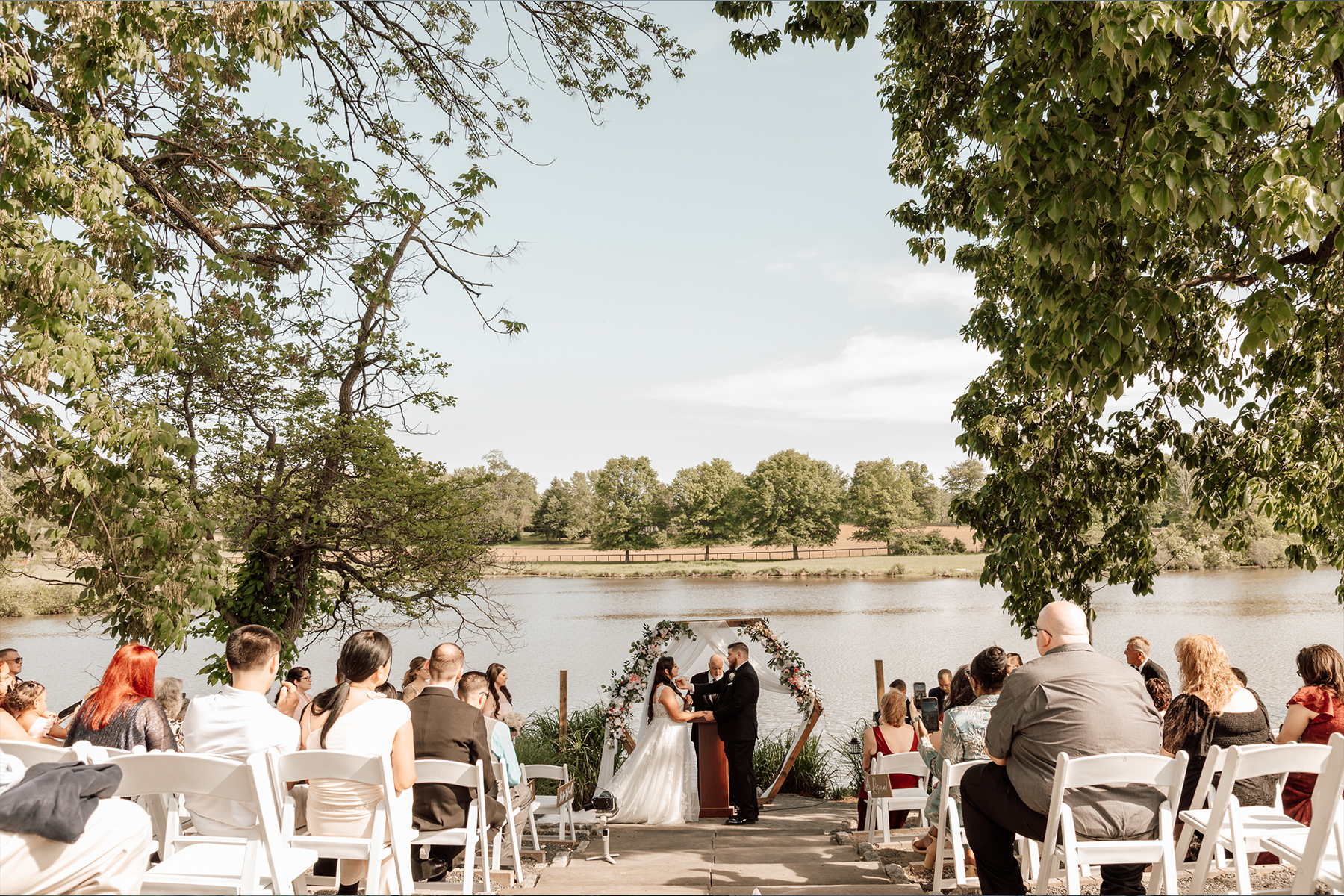 Estate at Eagle Lake Wedding Photos and Videos Ceremony