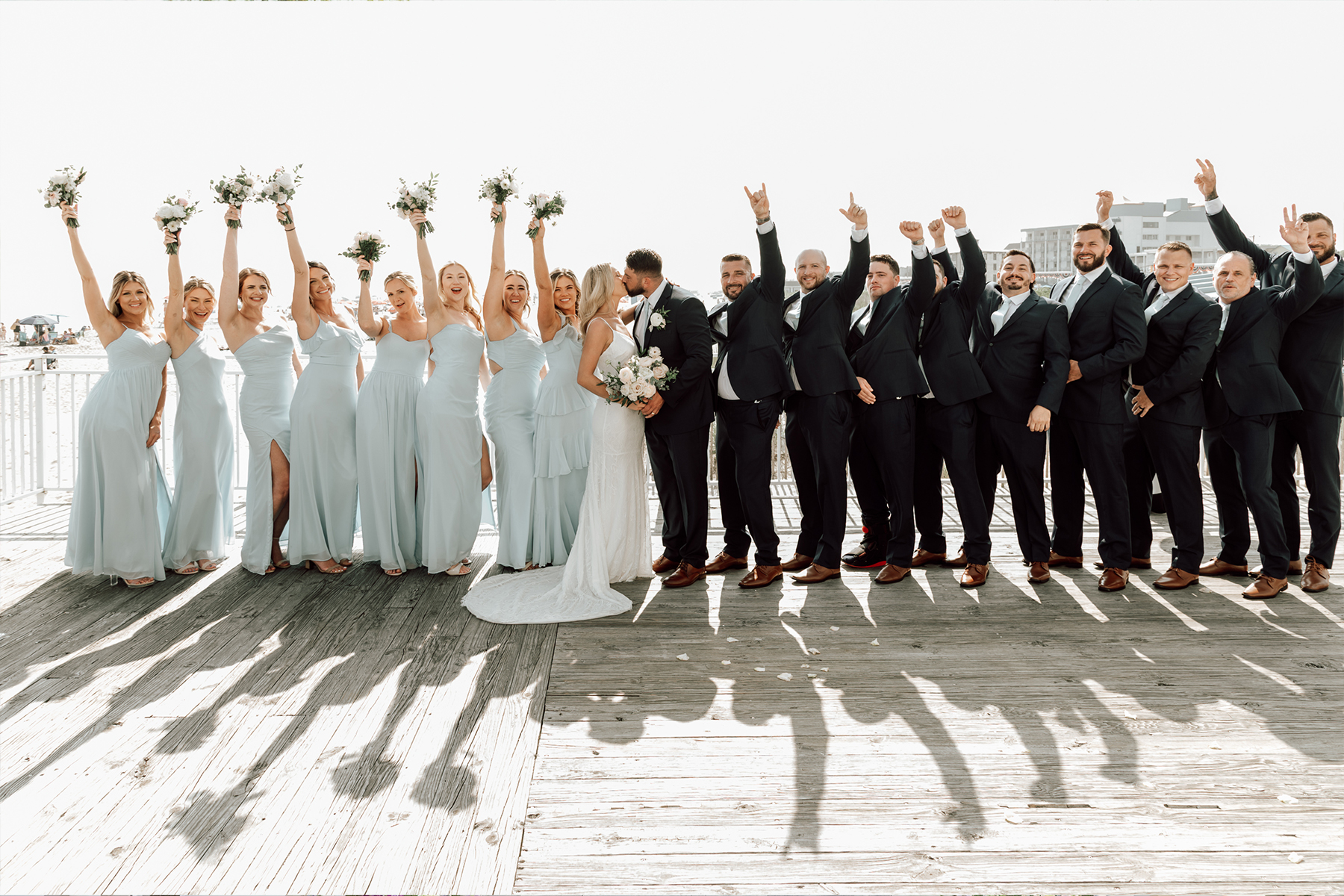 light and airy wedding photos