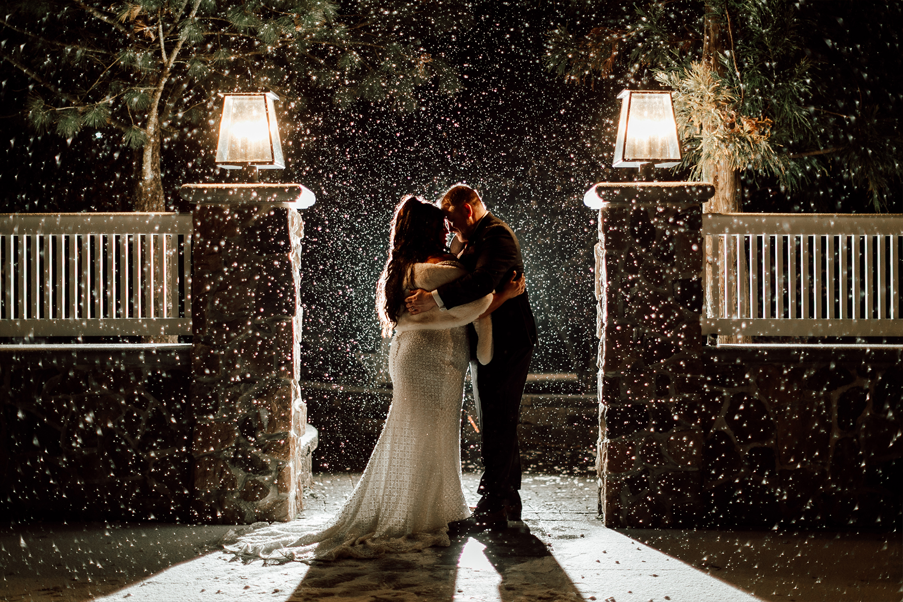 dark and moddy wedding photos NJ