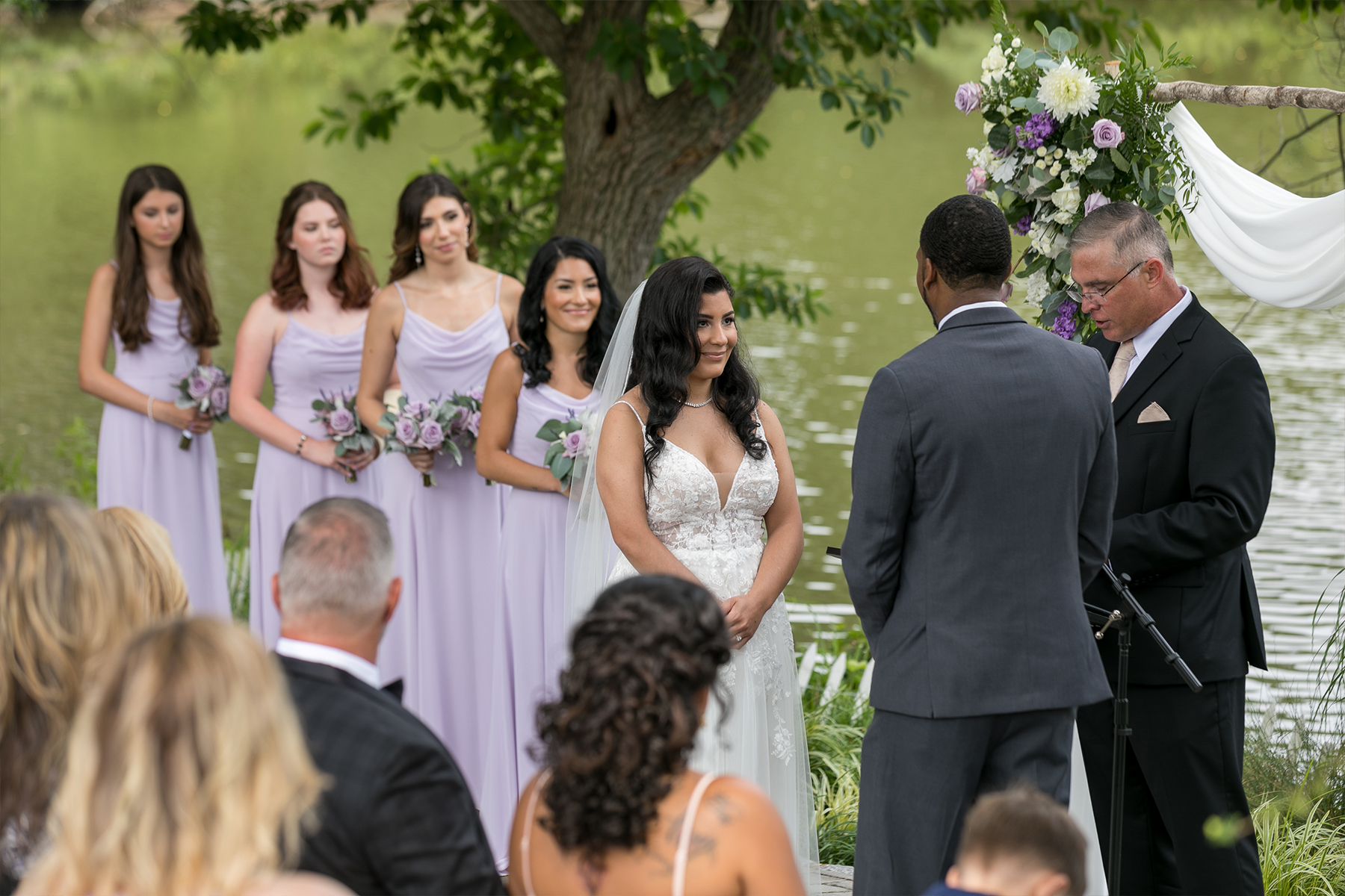vows by the lake at estate at eagle lake